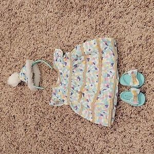 American girl bitty baby dress
